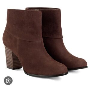 Cole Haan Cassidy Bootie, size 7.5, chestnut brown, EUC